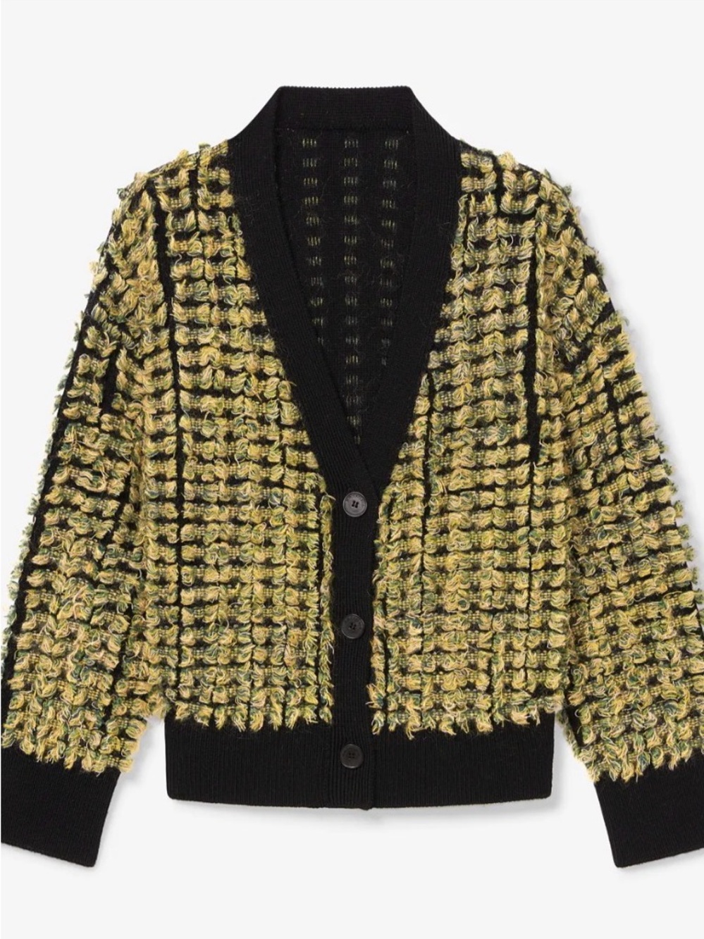 MM. LaFleur Rayna Sweater - Pom Pom Knit Button-Front Cardigan